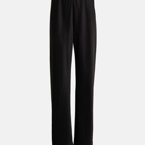 Vince Black Straight Leg Pants Elegant Minimalist Design